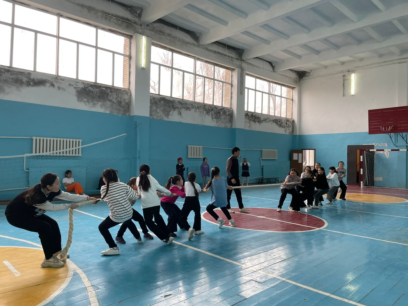 5-сыныптар арасында "Дене саулығы-ұлт саулығы" спорттық іс-шара  өткізді.